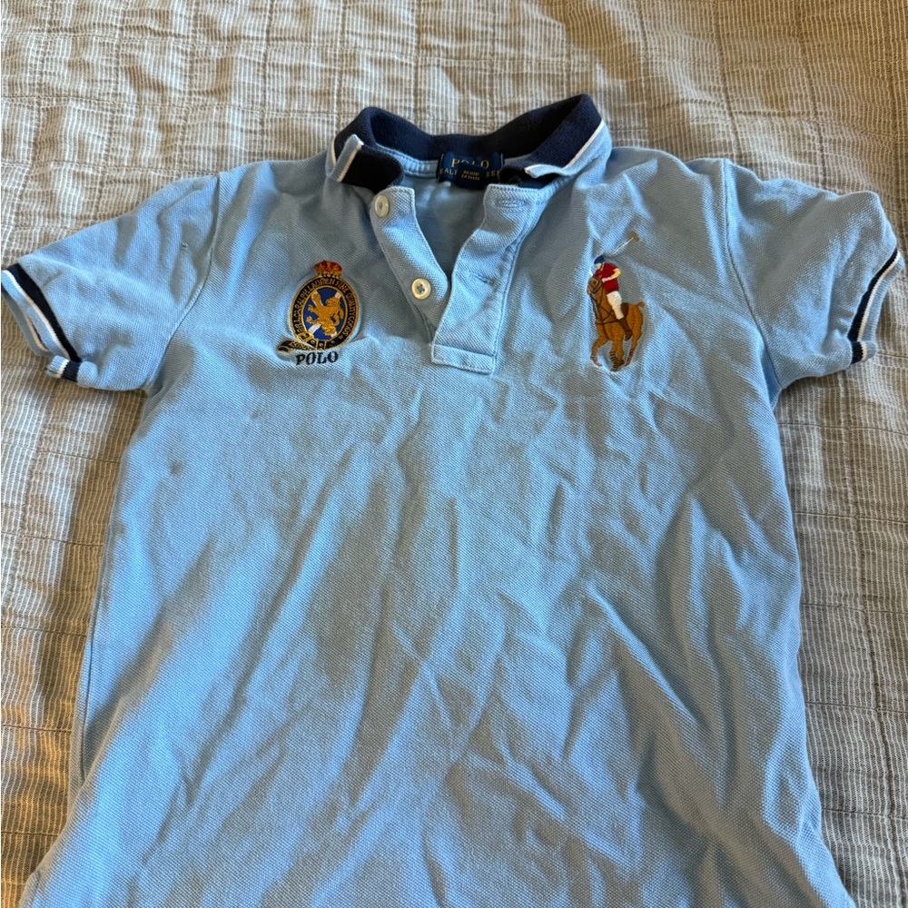 Polo by Ralph Lauren Kids Sky Blue Polo Shirt